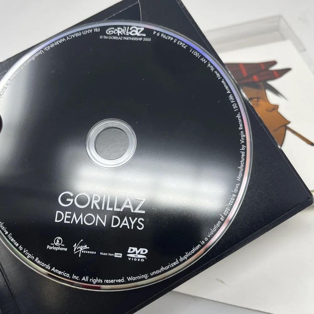 Gorillaz Demon Days CD & DVD 2-Disc Version w/Slipcover 2005 Used - Picture 5 of 7